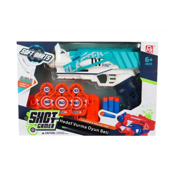 Hedefli Dart Tabancası 24 cm