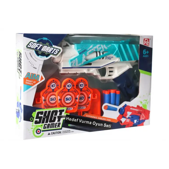 Hedefli Dart Tabancası 24 cm