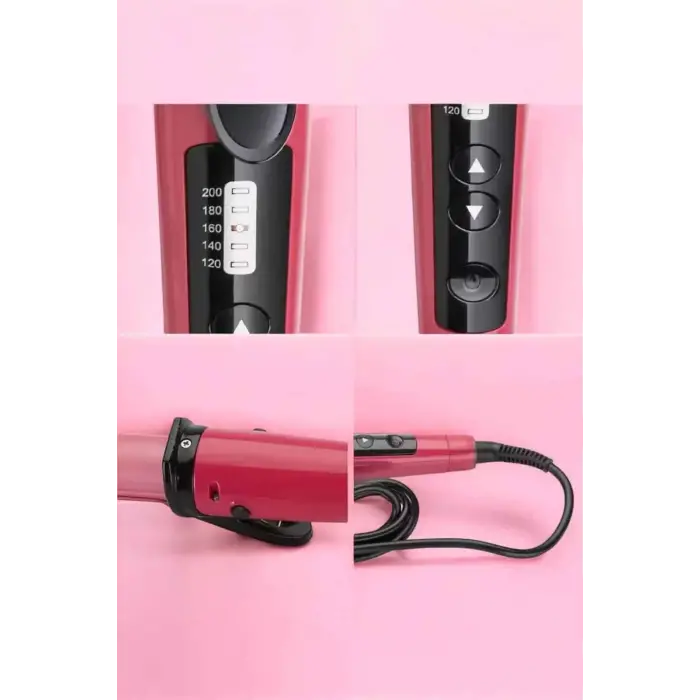 Hem Düzleştirici Hem Maşa Saç Şekillendirici