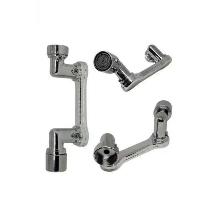 Her Yere Dönebilen Tasarruflu Mutfak Musluk Başlığı Ucu Musluk Ucu Oynar Başlıklı