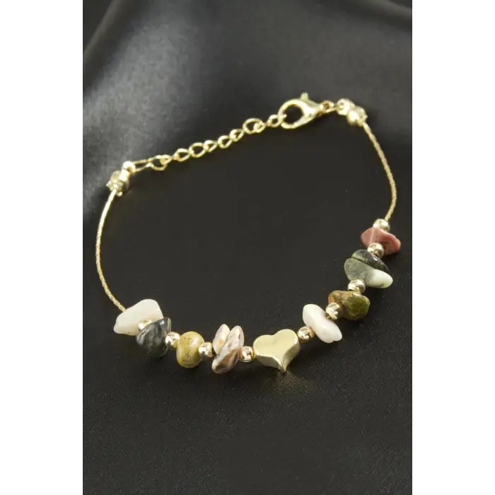 Hint Akik Kırık Doğaltaş Bileklik