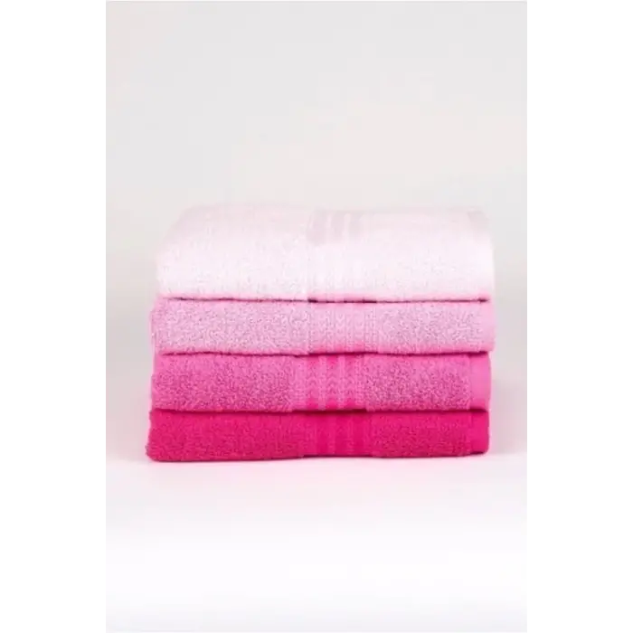 Hobby Rainbow 4´lü Havlu Seti Pembe