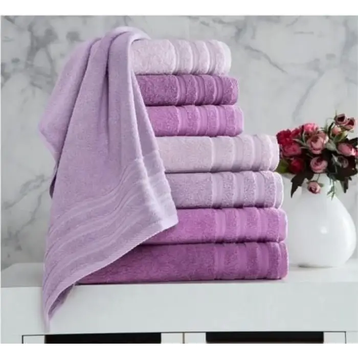 Hobby Rainbow 70X140 4´lü Havlu Seti Lila