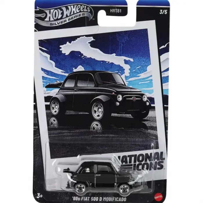 Hot Wheels 60s Fiat 500 D Modificado
