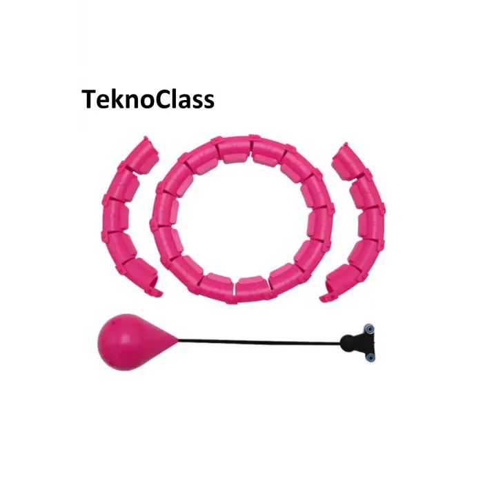 Hulahop Egzersiz Çemberi Egzersiz Halkası Ağırlıklı Bel Karın Kalça Bölgesi Ayarlanabilir