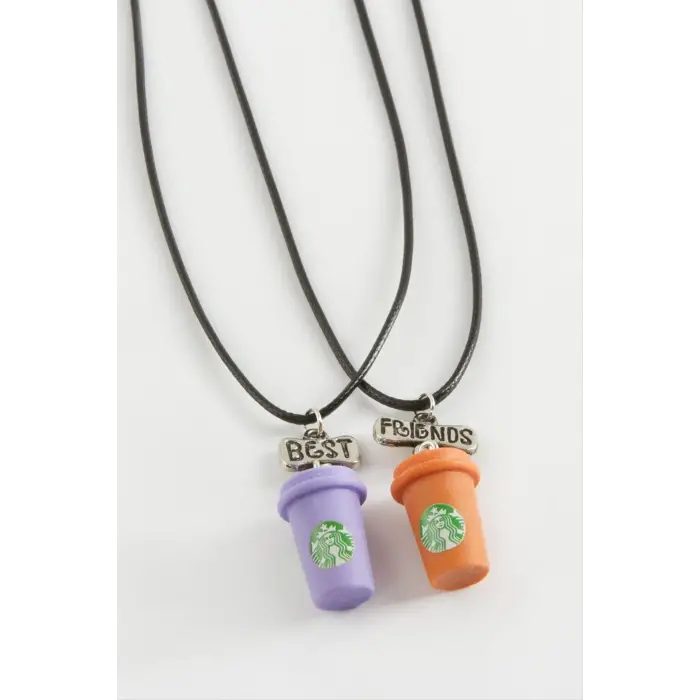 İçecek Arkadaşlık Kolyeleri (Çift Kolye)