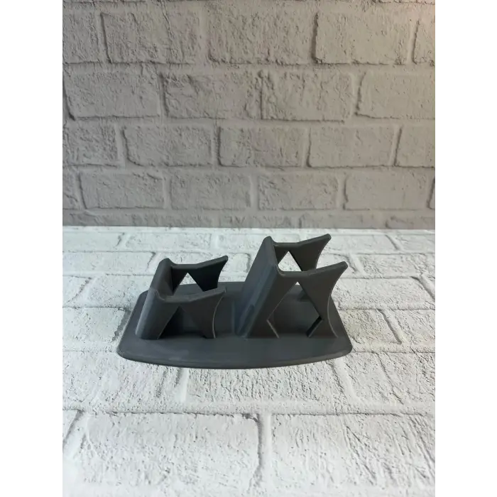 İkili Gamepad Tutucu Antrasit 7x18 cm Oyun Aksesuarı