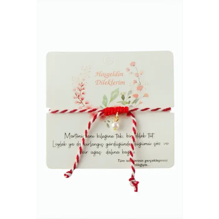 İnci Marteniçka İp Bileklik