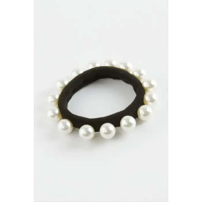 İncili Lastikli Toka