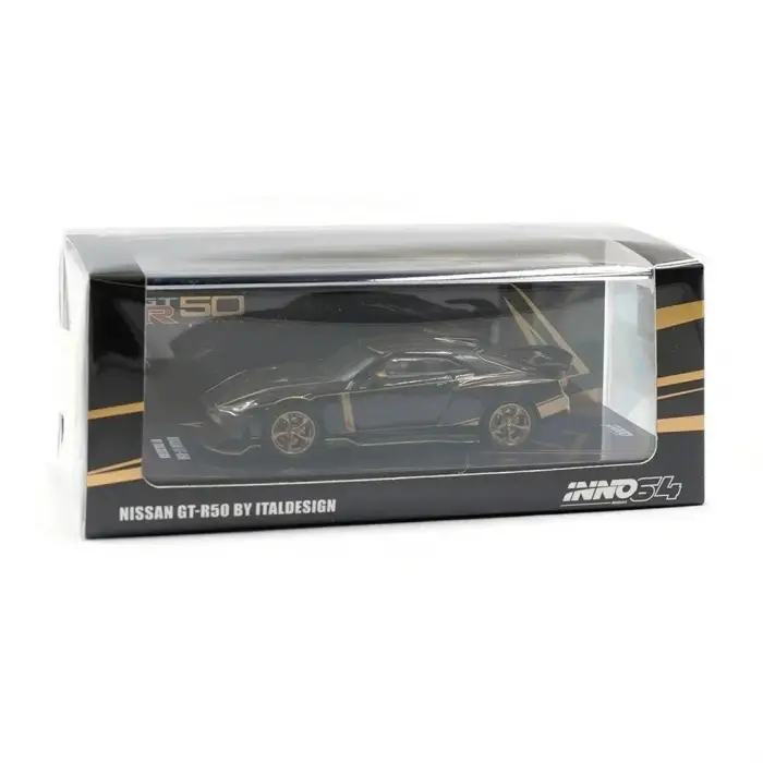 Inno 1/64 Nissan GT-R50 By ITALDESIGN Black