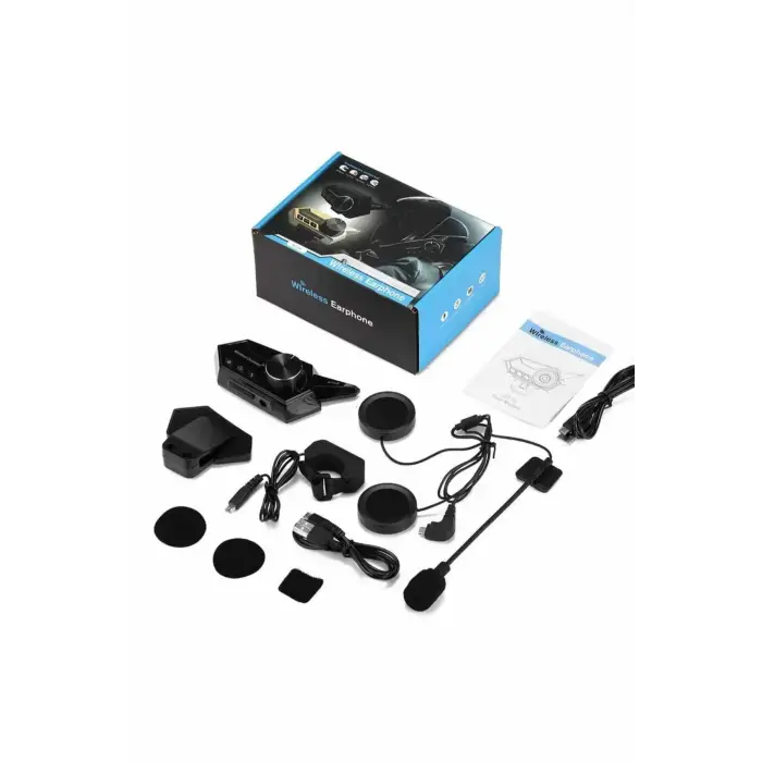 Intercom Bluetooth Kulaklık Kask Kulaklığı ANC Özelliği Yüksek Ses Kaliteli