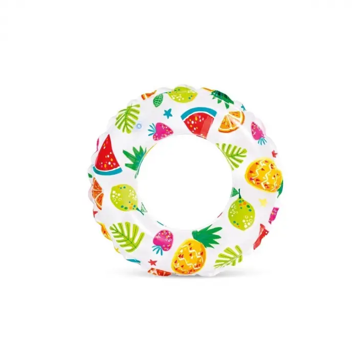 IS59230 İntex Baskılı Simit 51 cm - 1 Adet Stokta Olan Gönderilir