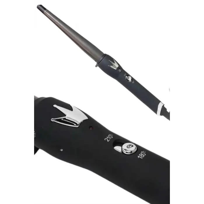 Isı Ayarlı 19MM Saç Maşası Belirgin Bukleler İnce Maşa Seramik Kaplama