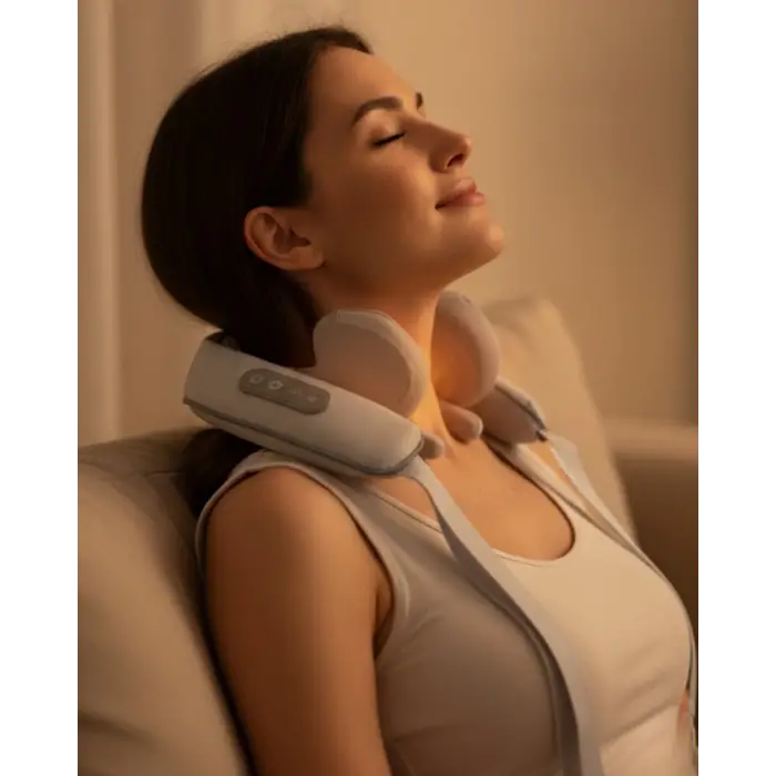 Isı Terapili Boyun ve Omuz Masaj Cihazı Sessiz Motorlu Çok Bölgeli Kullanım