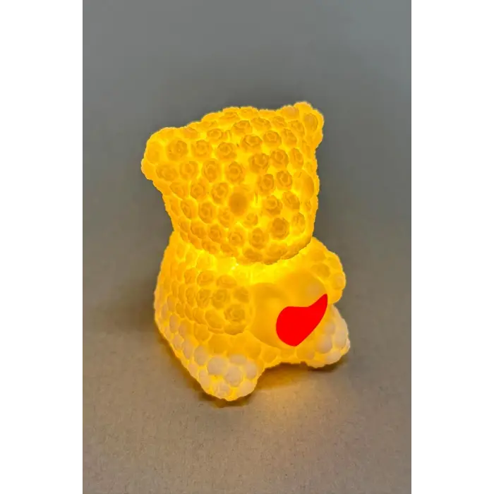 Işıklı Ayıcık Led Lamba 7 cm