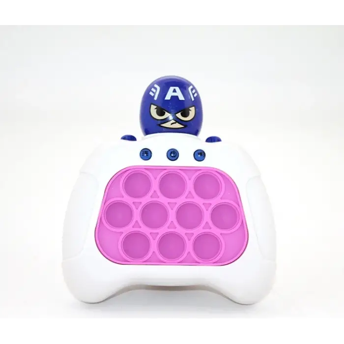 Işıklı Müzikli Pop-It Captain America Tasarımlı