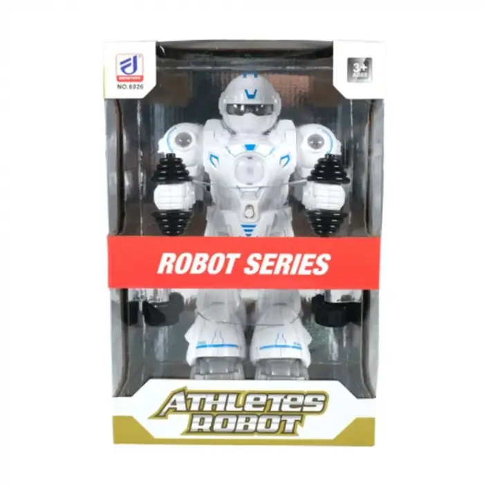 Işıklı Sporcu Atletik Robot 26 cm