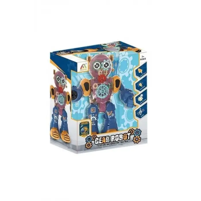 IŞIKLI VE MÜZİKLİ ROBOT