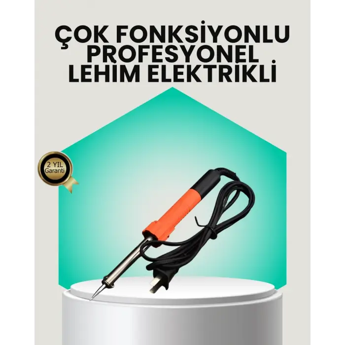 Isıya Dayanıklı Ergonomik Saplı Elektronik Lehimleme Havyası