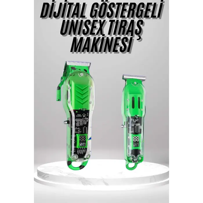 Islak ve Kuru Kullanıma Uygun Şarjlı Tıraş Makinesi Kısaltma Makinesi