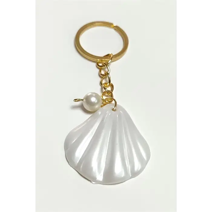 İstiridye İnci Anahtarlık