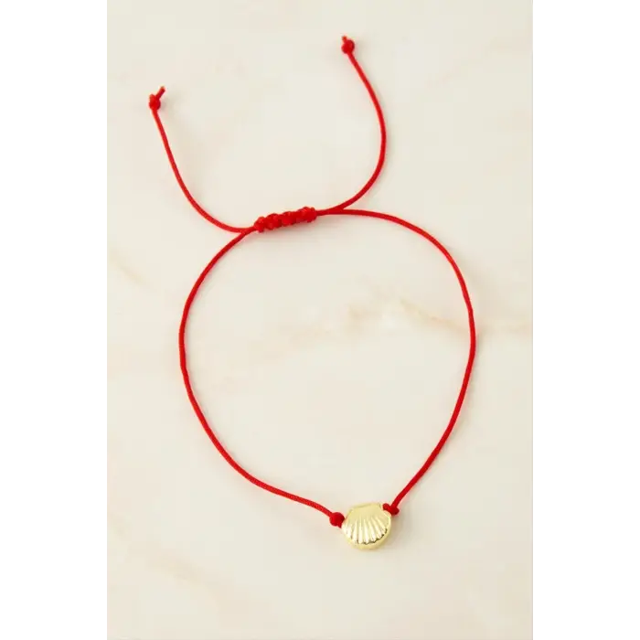 İstiridye Makrome İp Bileklik