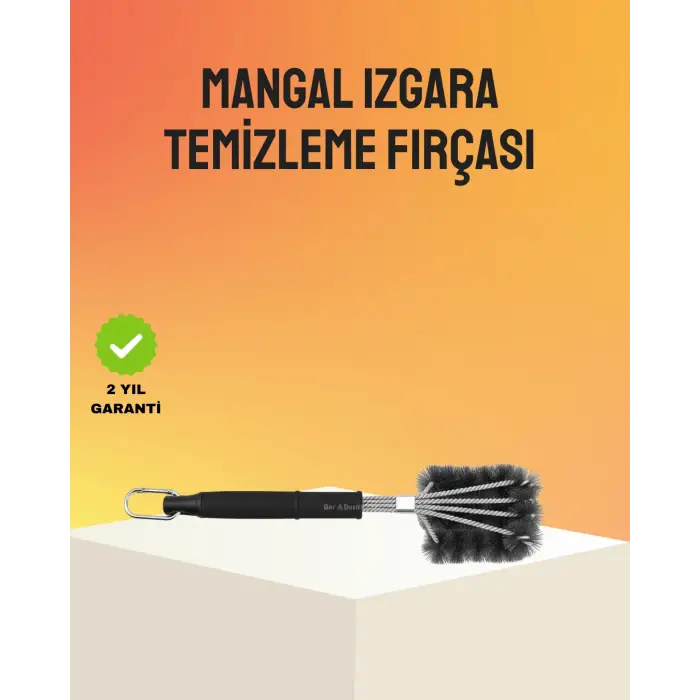 Izgara ve Barbekü Temizleme Fırçası Dayanıklı Tasarım