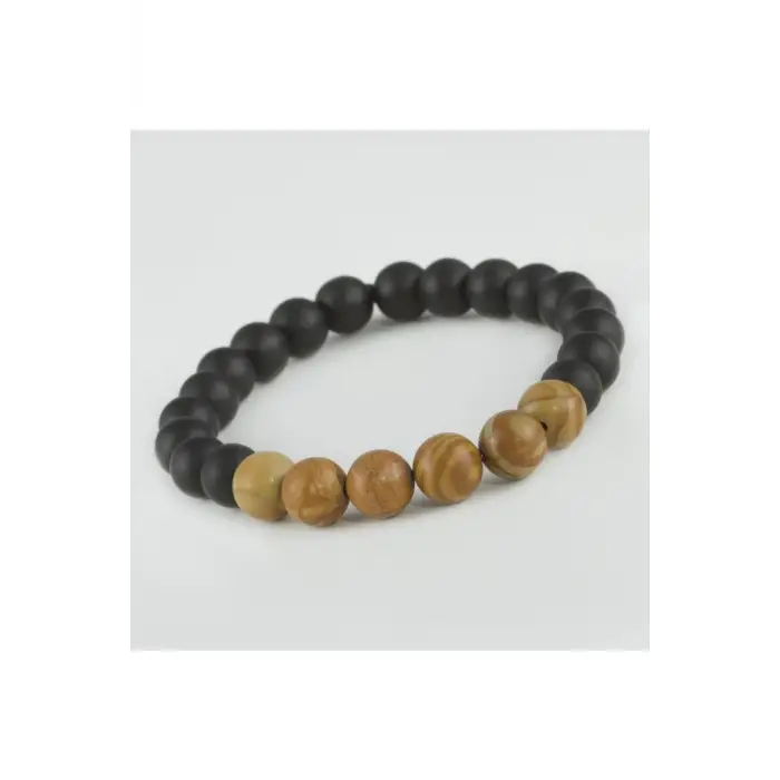 Jasper-Onix Doğaltaş Bileklik