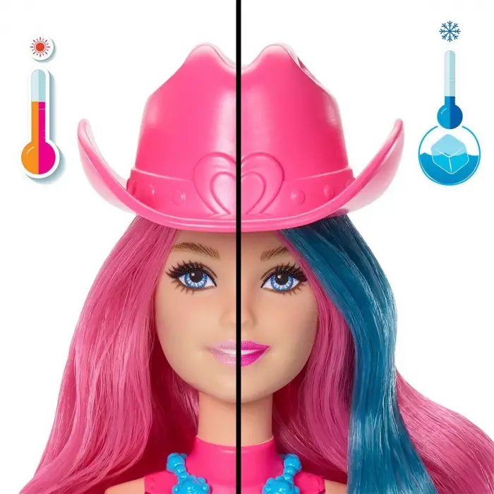JCP01 Barbie Color Reveal - Renk Değiştiren Sürpriz Barbie Disco Star Serisi