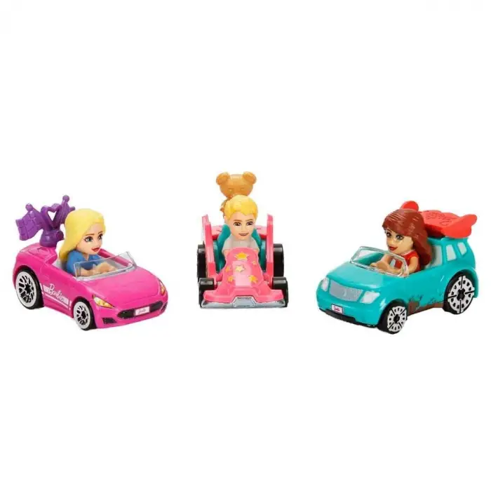 JDG45 Hot Wheels Racerverse Bebek 3 lü Araba Seti