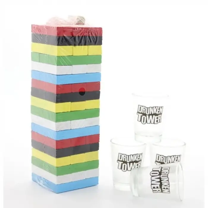 Jenga Shot Bardak Oyunu Model 1