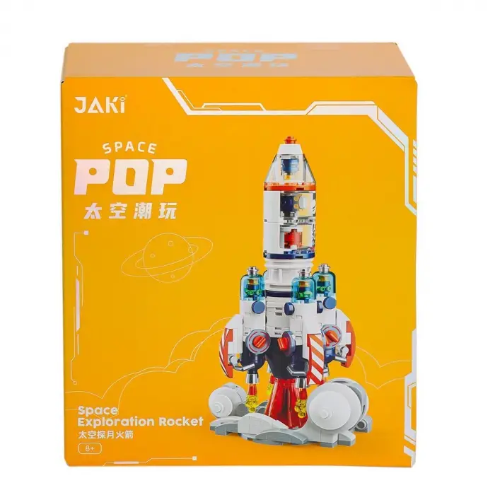 JK8508 Jaki Uzay Roketi Blok Seti -Vagon life