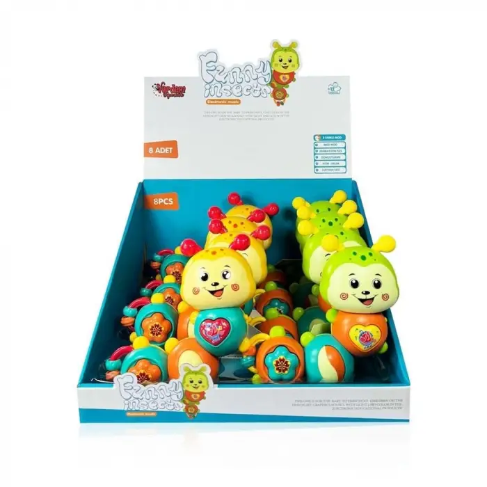 JLG-855-142A IŞIKLI VE MÜZİKLİ TIRTIL BEBEK -VRD