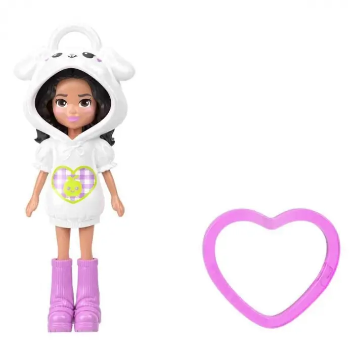 JMN38 Polly Pocket Kapüşonlu Bebekler