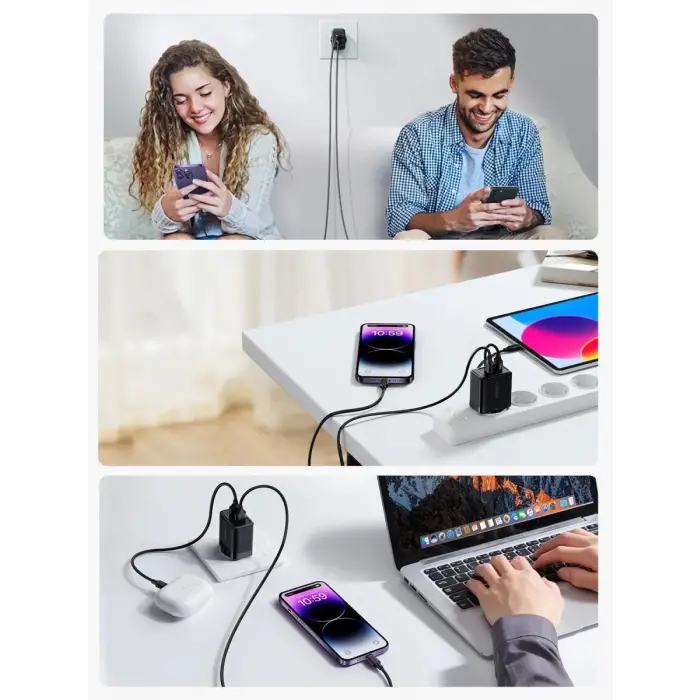 JR-TCN01 2.4 A (2 USB) DUAL CHARGER