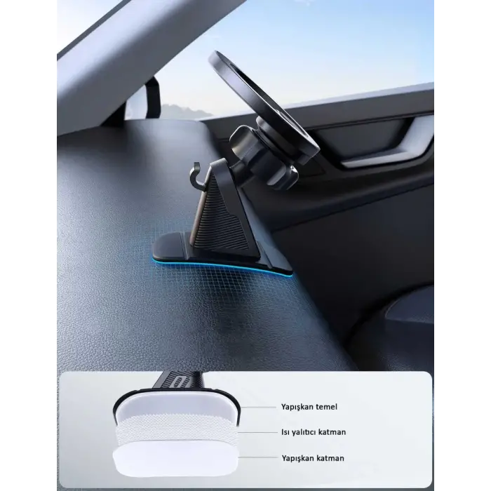 JR-ZS376 MAGNETIC CAR PHONE MOUNT(DASHBOARD)