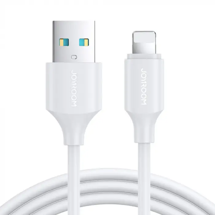 S-A9 3A FAST CHARG.CABLE  USB - L 1M WHITE