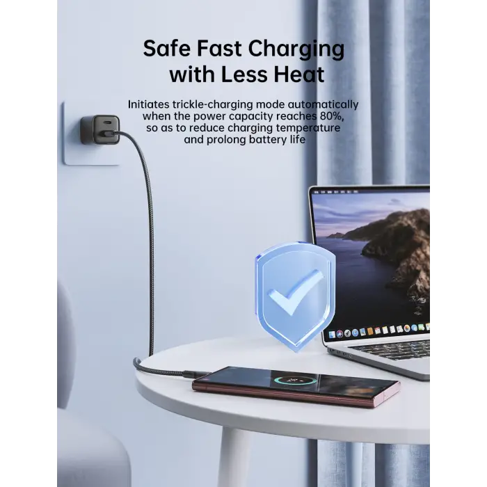 S-UC027A11 3A USB A-TYPE C 1.2M-BLACK