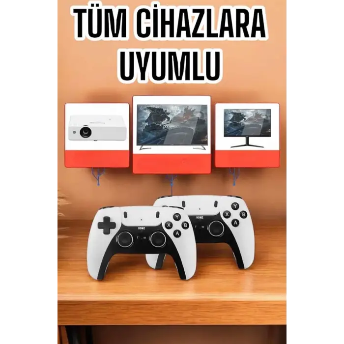 Joystick Çift Kollu Oyun Kolu Retro Oyun Yüksek Çözünürlüklü 3D Game