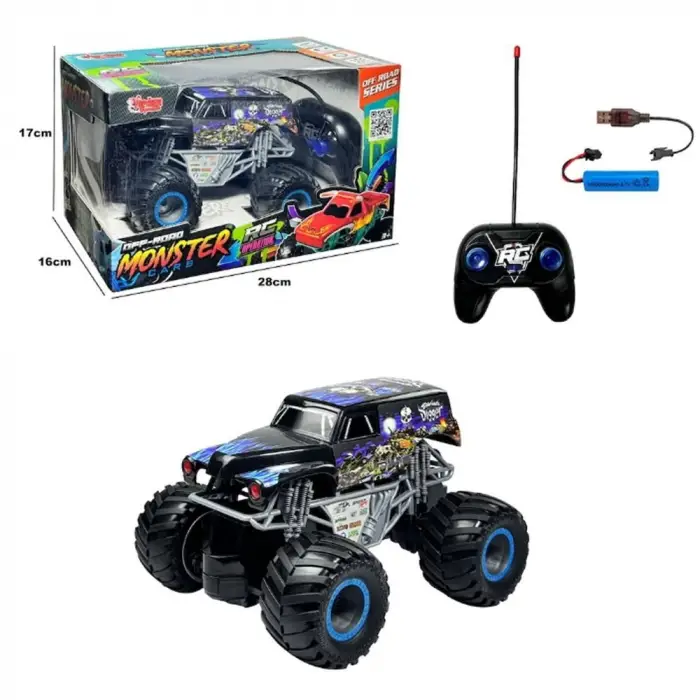 JY-1003 Uzaktan Kumandalı Full Fonksiyon Şarjlı Monster Jeep