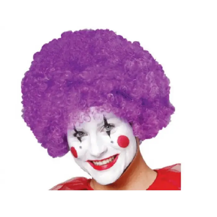 Kabarık Bonus Peruk Saç - Mor (336336)