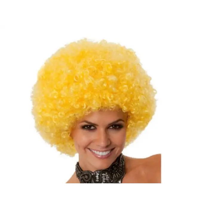 Kabarık Bonus Peruk Saç - Sarı (336336)
