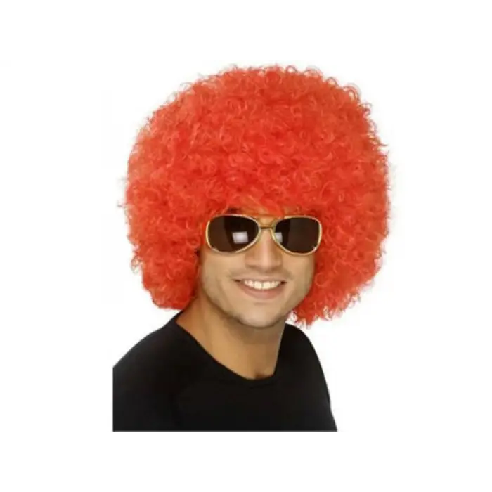 Kabarık Bonus Peruk Saç - Turuncu (336336)