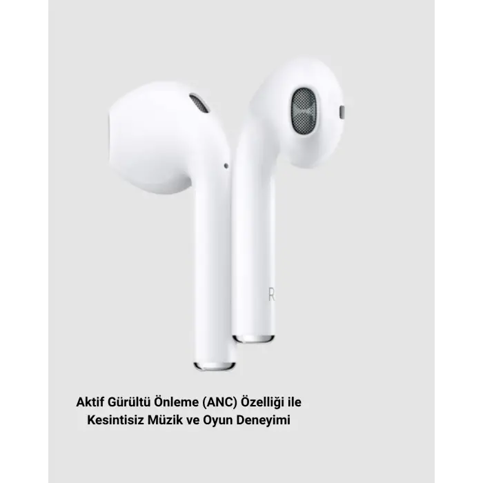 Kablosuz Anc Kulak Üstü Kulaklık – Gürültü Engelleme, Mikrofonlu