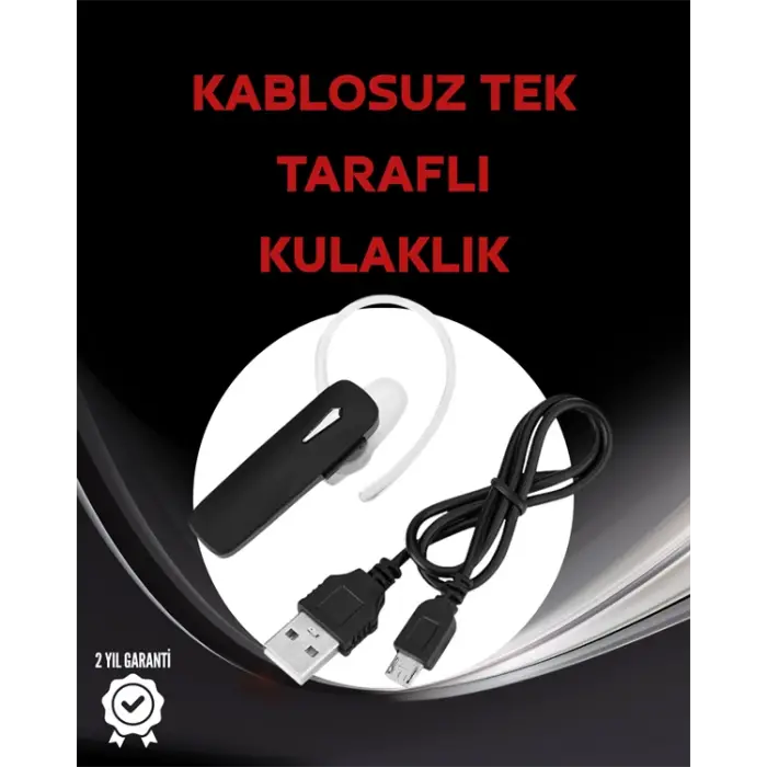 Kablosuz Bluetooth Kulaklık | DSP Gürültü Önleyici Mikrofonlu | 3 Saat Batarya | TWS Ergonomik Tasarım
