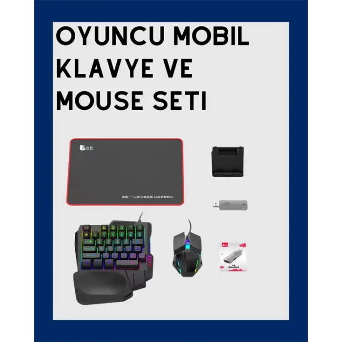 Kablosuz Mobil Oyun Kiti – 5 Parça Tam Set