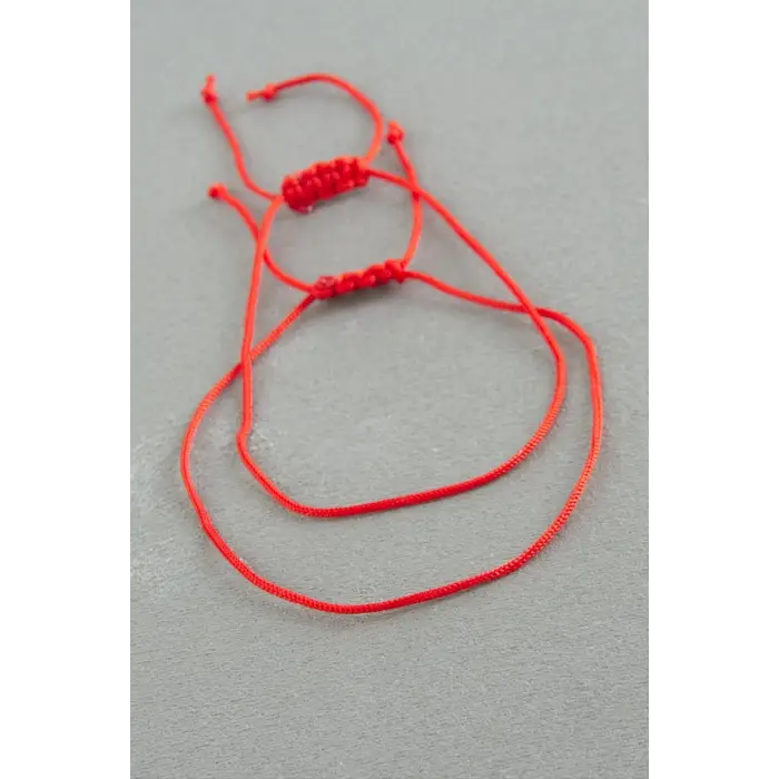 Kader Bağı Kırmızı İp Bileklik