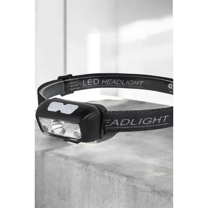 Kafa Lambası Kamp Lambası Sensörlü Şarjlı Ayarlanabilir