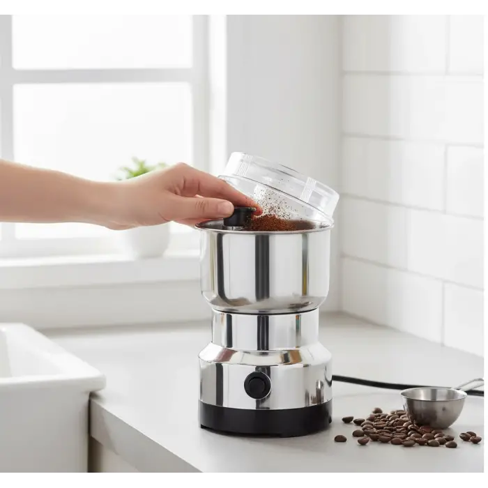 Kahve ve Baharat Öğütücü Paslanmaz Çelik Yüksek Kapasiteli