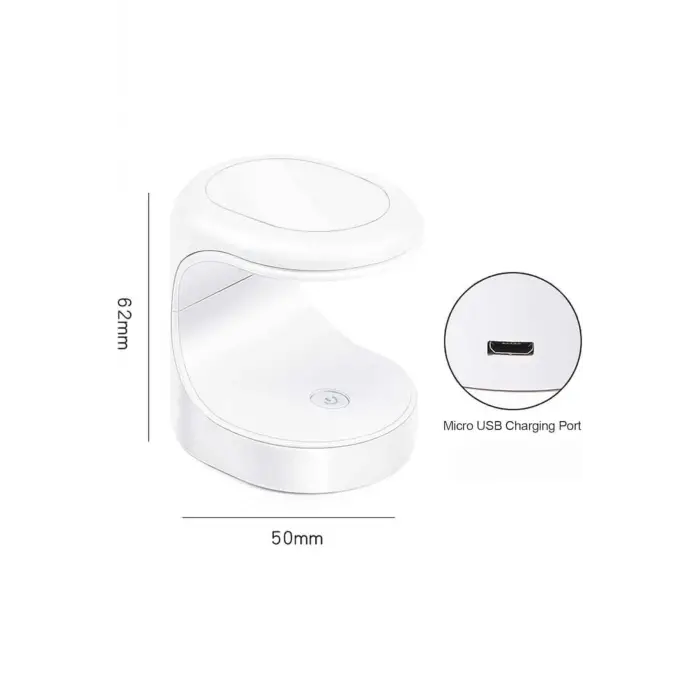 Kalıcı Oje Kurutucu Mini UV Işınlı Taşınabilir Hızlı ve Pratik Oje Kurutucu